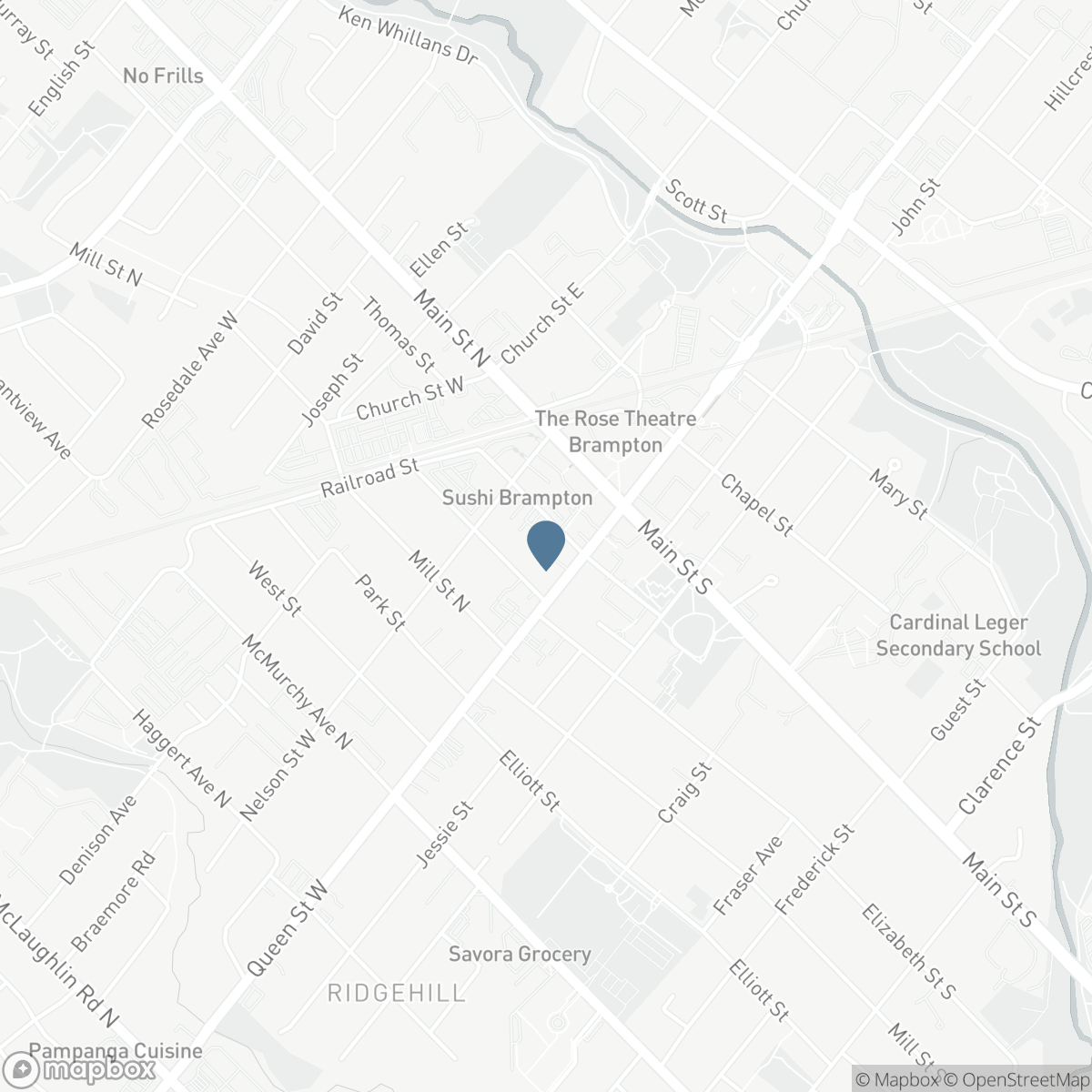 1612 - 9 GEORGE STREET N, Brampton, Ontario L6X 0T6